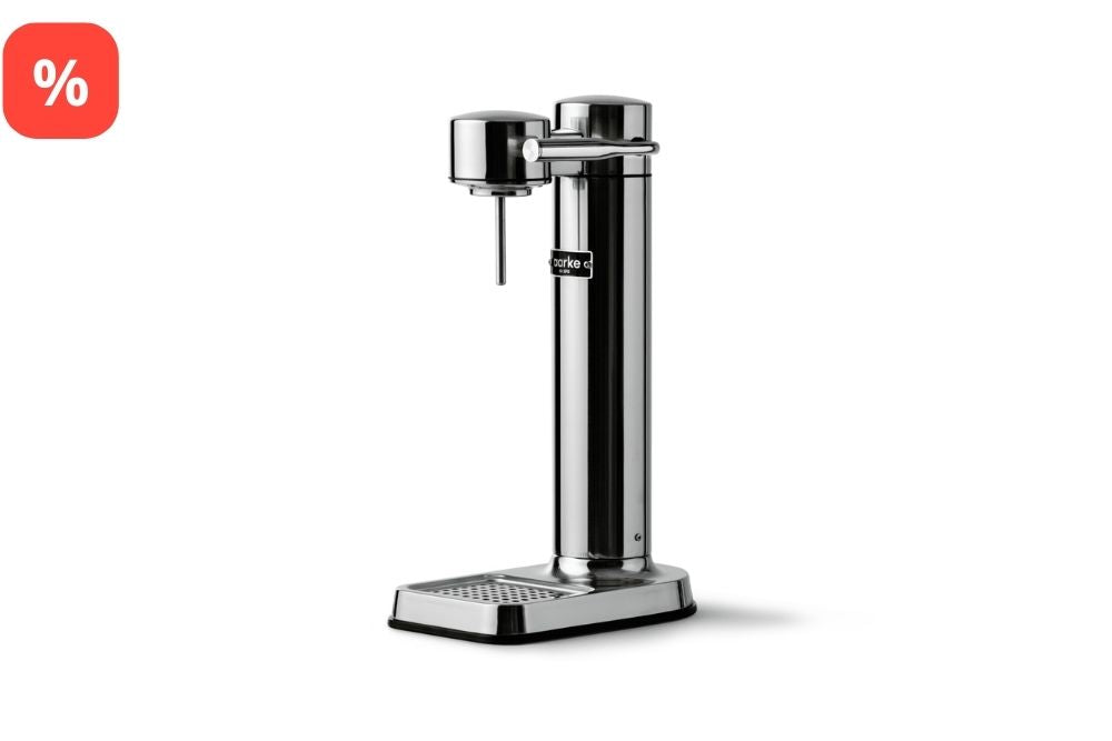 Aarke Carbonator 3 Wassersprudler aus Edelstahl mit BPA-freier 