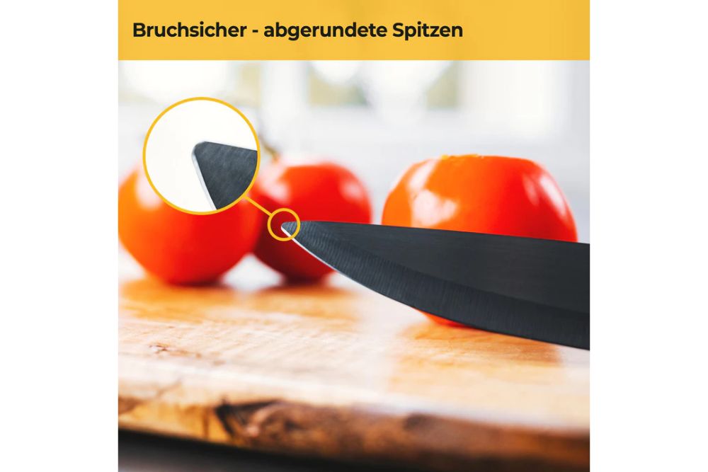 Silberthal Performance Keramikmesser Set - Schwarz - 3-teilig