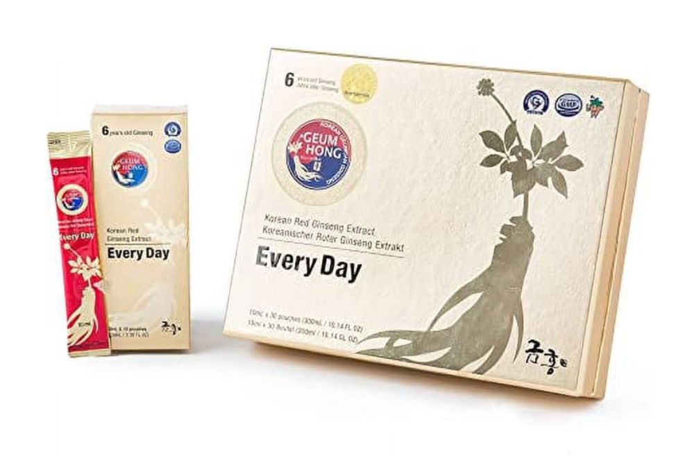 GEUMHONG Koreanischer Roter Ginseng Extrakt Every Day 30x10ml Beutel