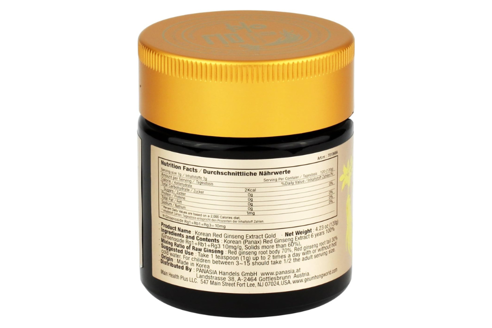GEUMHONG Koreanischer Roter Ginseng Extrakt Gold 120g
