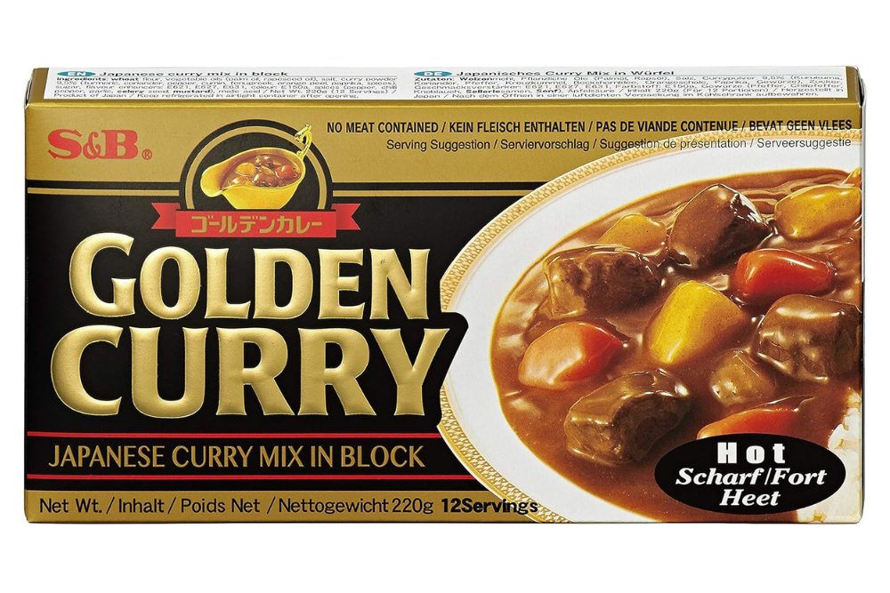 S&B Golden Curry Probierset 4 Sorten