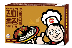 Jinmi Jjajang Schwarze Bohnenpaste 300g Korea