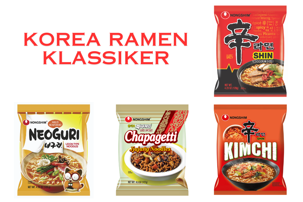 Ramen Klassikerpaket Korea