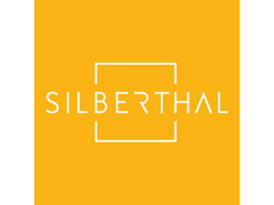 Orangefarbenes Logo von Silberthal