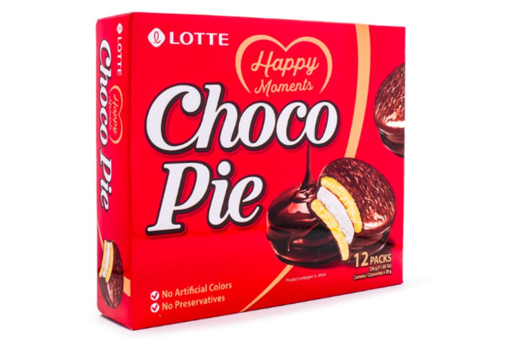Choco Pie von Lotte, 12er-Pack, 336g