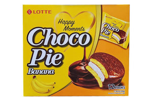 Choco Pie Banana von Lotte, 12er-Pack, 336g