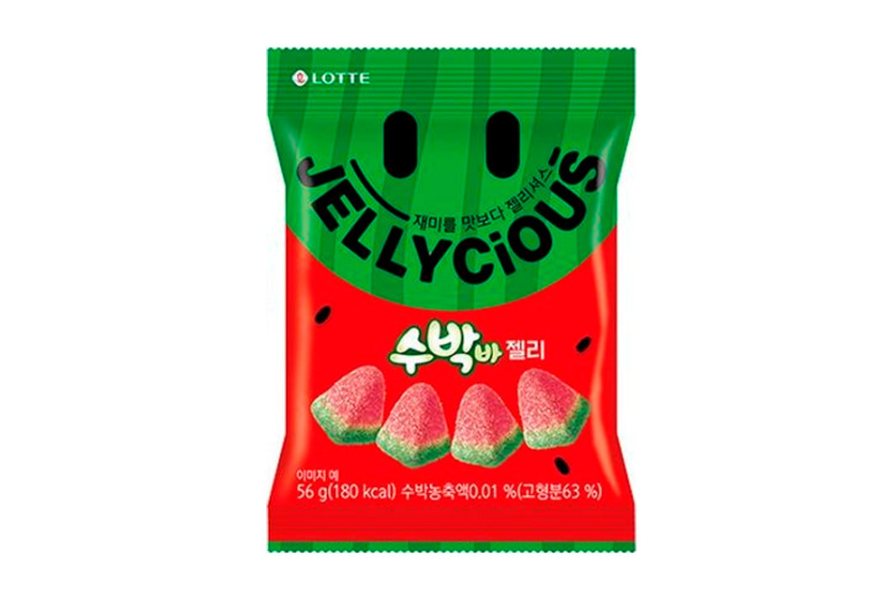 Lotte Jellycious Wassermelone Jellys 56g