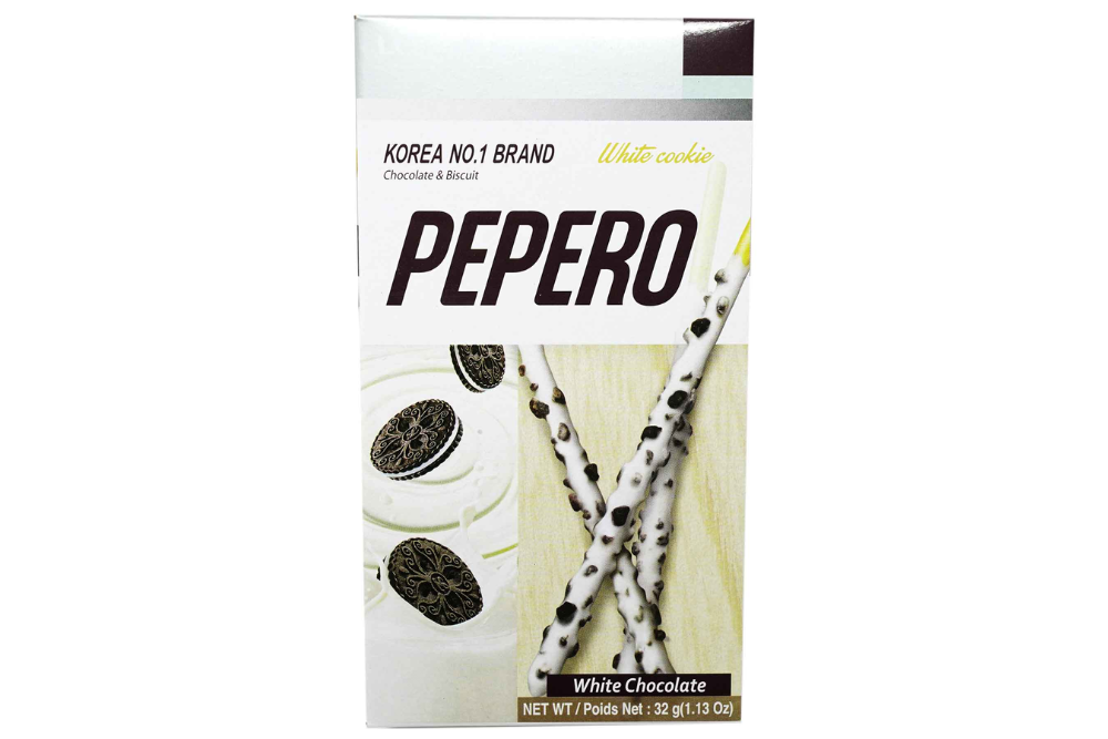 Lotte Pepero White Cookie Schokosticks, 32g