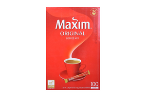 Maxim Original Coffee Mix Korea Instant Coffee 100 Sticks