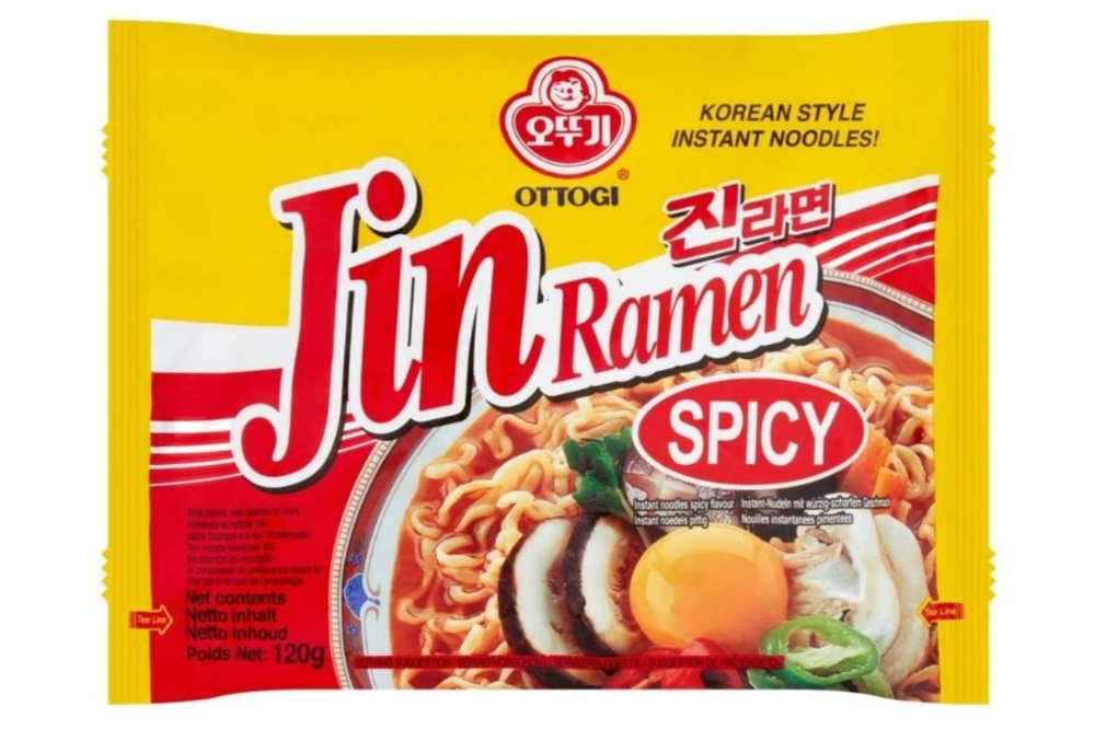 Ottogi Jin Ramen spicy