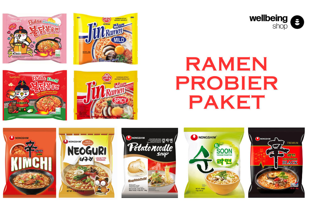 Ramen Probierpaket Korea
