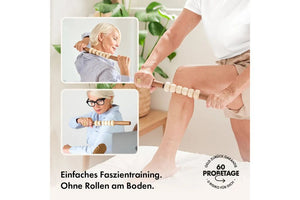 Styleholz Faszienstab Woodstick MINI