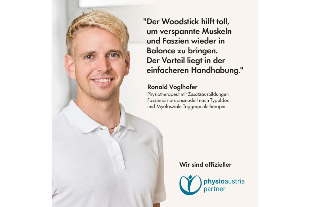 Styleholz Faszienstab Woodstick MINI