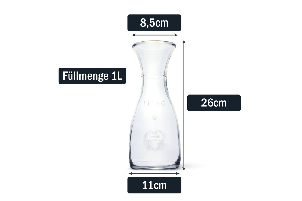 ZirbenErlebnis Geschenkbox #1: Zirbenkissen (17x29cm), Zirbenwürfel-Set, Zirbenapfel + 1L Misura-Karaffe