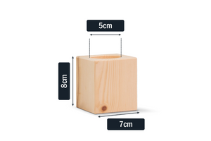 ZirbenErlebnis Geschenkbox #3: Zirbenkissen (17x29cm), Zirbenwürfel-Set, Zirbenkugel + 1L Misura-Karaffe